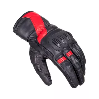 Moto rukavice W-TEC Bowia - čierno-červená