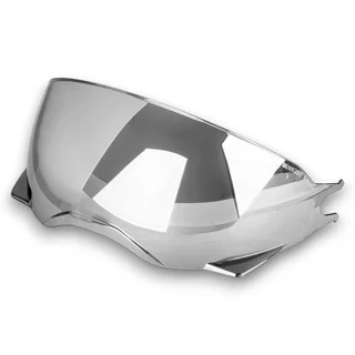 Náhradné plexi/slnečná clona pre prilbu W-TEC Satalone - strieborná