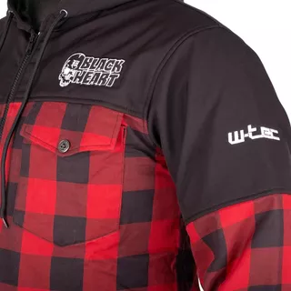 Softshellová moto bunda W-TEC Black Heart Rozzer