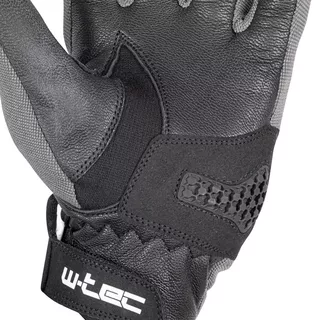 Letné moto rukavice W-TEC Groniko - šedo-čierna
