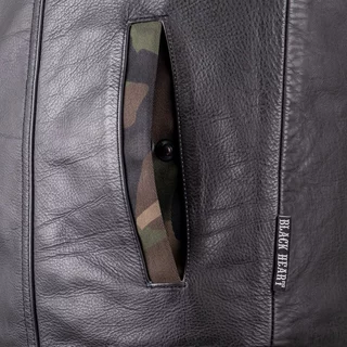 Moto vesta W-TEC Black Heart Regimento - tmavo šedá-kamufláž