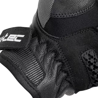 Letné moto rukavice W-TEC Groniko - šedo-čierna