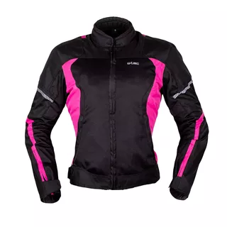 Dámska letná moto bunda W-TEC Martix Lady - čierna - čierno-ružová