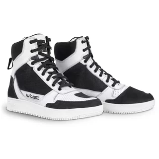 Moto topánky W-TEC Bastige - čierno-biela