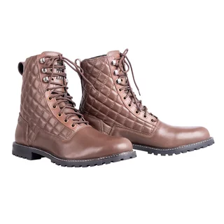 Dámske moto topánky W-TEC Leocia Brown
