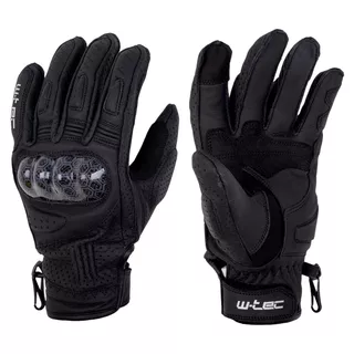 Moto rukavice W-TEC Binaluck - čierna