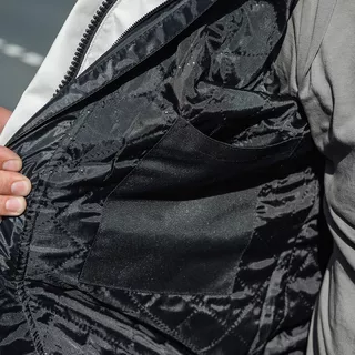 Pánska touringová moto bunda BOS Maximum - Gray