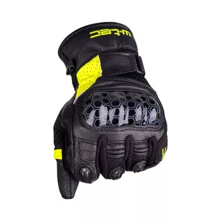 Moto rukavice W-TEC Kudavo - čierna-fluo