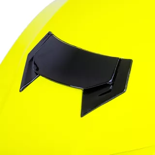 Výklopná moto prilba W-TEC Cullo - fluo žltá