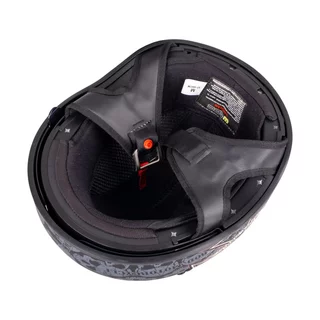 Moto prilba W-TEC Black Heart V535 Cross Skull