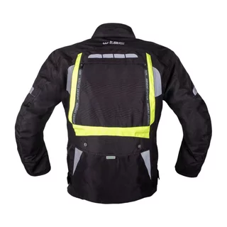 Moto bunda W-TEC Gelnair EVO - čierna-fluo