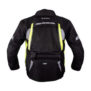 Moto bunda W-TEC Gelnair EVO - čierna-fluo