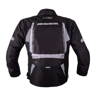 Moto bunda W-TEC Gelnair EVO - čierna-fluo