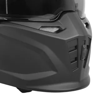 Modulárna prilba W-TEC Badalone - 2.akosť - matne čierna