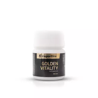 Výživový doplnok s kurkumou inSPORTline GoldenVitality 120 tabliet