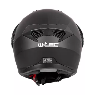 Výklopná enduro prilba W-TEC Biscaia P/J - čierna- lesk