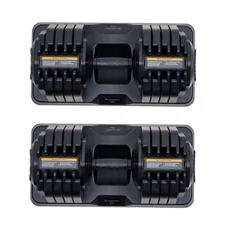 Súprava nastaviteľných jednoručných činiek inSPORTline DuraBell® 2x 5-41 kg