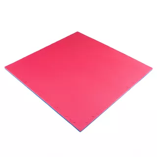 Puzzle tatami podložka inSPORTline Sazegul 100x100x2 cm - mocha mousse-čierna, vzor 5 prúžkov