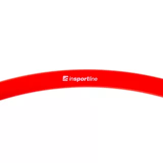 Plastová obruč inSPORTline Hulaho 60 cm červená