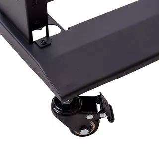 Stojan s kolieskami pre infračervený LED panel inSPORTline Tugare - čierna