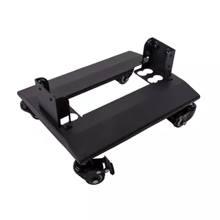 Stojan s kolieskami pre infračervený LED panel inSPORTline Tugare - čierna