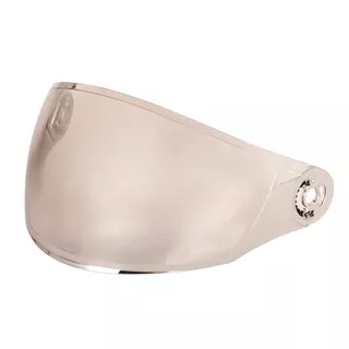 Náhradné plexi pre prilbu W-TEC Bareiro - číra - strieborná