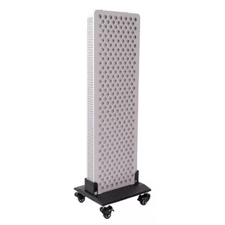 Stojan s kolieskami pre infračervený LED panel inSPORTline Adacer - biela