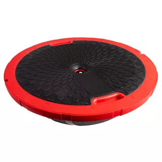 Balančná podložka inSPORTline Dome Edge s gumovými expandérmi 100 cm / 4,6 kg - čierna