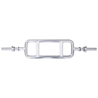 Vzpieračská tyč na triceps inSPORTline Tridabar 88,5cm/30mm s objímkami