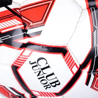 Futbalová lopta SPARTAN Club Junior veľ. 3 - čierno-červená