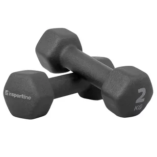 Neoprénové činky inSPORTline ON-X Renbell 2 x 2 kg
