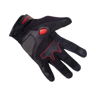 Moto rukavice W-TEC Valelungo - čierno-červená