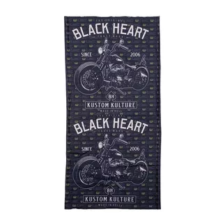 Multifunkčný nákrčník W-TEC Black Heart Scarfest - Wings Skull - Motorcycle