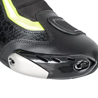 Moto topánky W-TEC GlamCE - čierna-fluo žltá