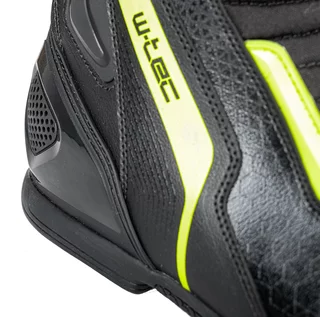 Moto topánky W-TEC GlamCE - čierna-fluo žltá