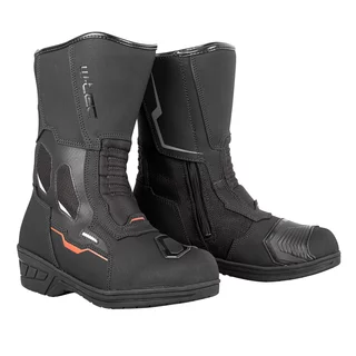 Dámske moto topánky W-TEC Moanna - čierno-červená