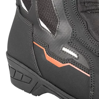 Dámske moto topánky W-TEC Moanna - čierno-červená