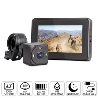 Spätná kamera pre bicykle inSPORTline ISL Natys