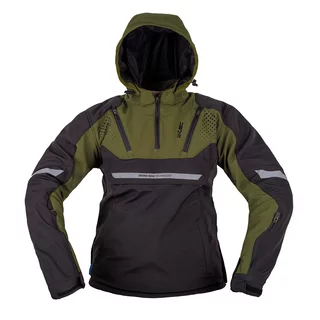 Pánska softshellová moto bunda W-TEC Annorack - khaki-čierna
