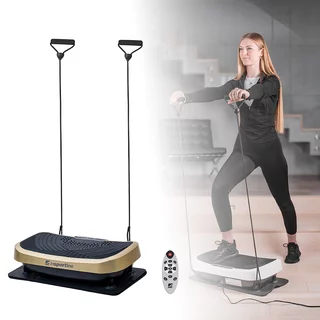 Vibračná plošina inSPORTline Devyn - champagne