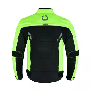 Pánska moto bunda BOS/WD Motorsports Vegas 1.0 - neon