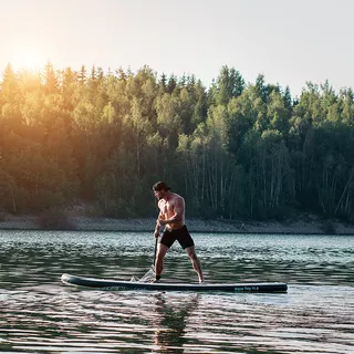 Paddleboard s príslušenstvom WORKER WaveTrip 11'6" G2 - Midnight Sea