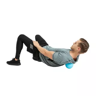 Masážna loptička inSPORTline Thera 12 cm - modrá