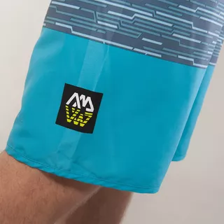 Pánske kraťasy Aqua Marina Division - modro-biela