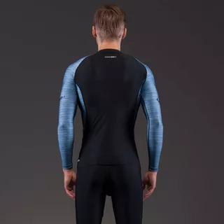 Pánske tričko pre vodné športy Aqua Marina Division - šedá