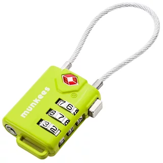 Visiaci zámok Munkees TSA Lock Cable