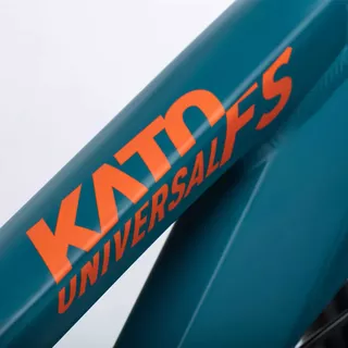 Celoodpružený bicykel Ghost Kato FS Universal 27.5" 9.0 - Blue Grey/Orange Matt