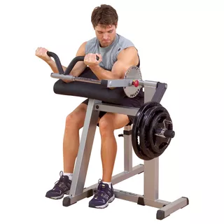 Posilňovacia lavica na biceps a triceps Body Solid GCBT380 - čierna