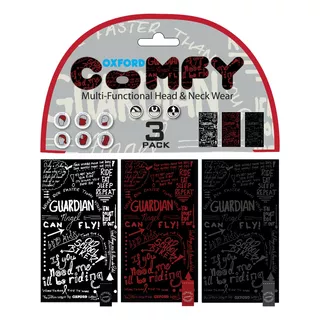 Univerzálny multifunkčný nákrčník Oxford Comfy 3-pack - camo