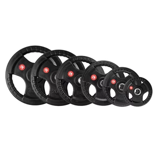 Pogumované kotúče inSPORTline Graton 2,5-25 kg 30 mm